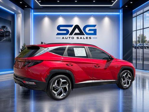 Calypso Red 2022 Hyundai TUCSON SEL