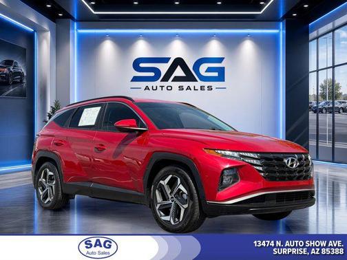 Calypso Red 2022 Hyundai TUCSON SEL
