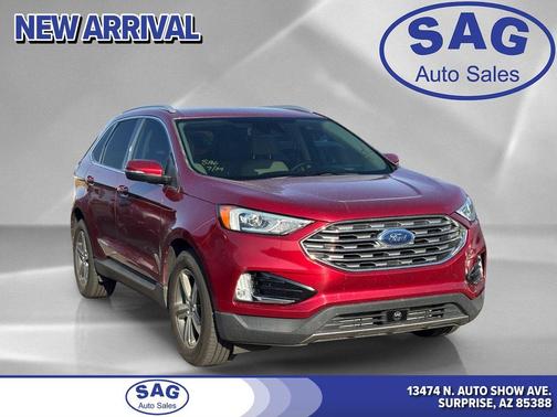 Ruby Red Metallic Tinted Clearcoat 2019 Ford Edge SEL