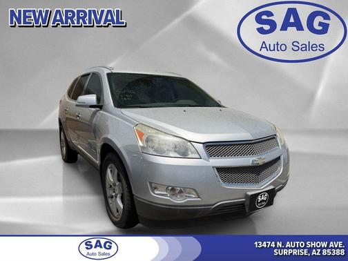 Silver Ice Metallic 2010 Chevrolet Traverse LTZ