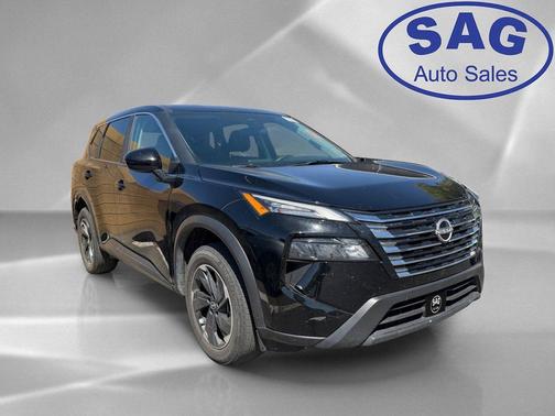 Super Black 2025 Nissan Rogue SV