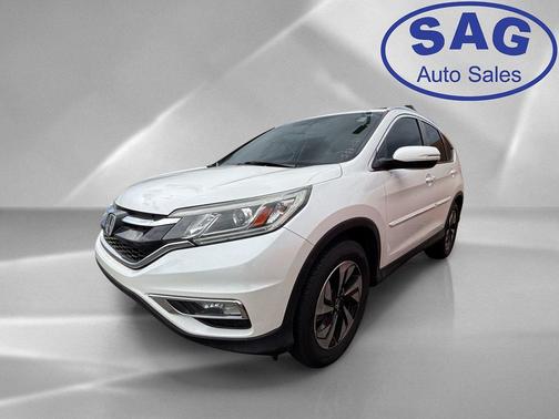 White 2015 Honda CR-V Touring