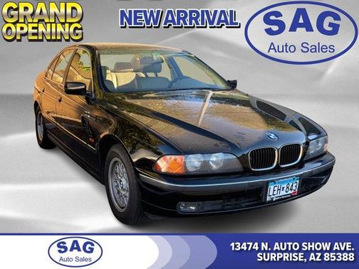 Jet Black 1997 BMW 528 528iA