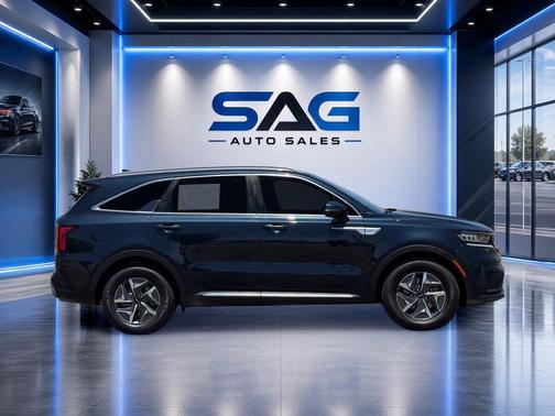 Gravity Blue 2022 Kia Sorento Hybrid S