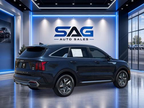 Gravity Blue 2022 Kia Sorento Hybrid S