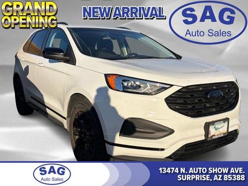 Oxford White 2022 Ford Edge SE