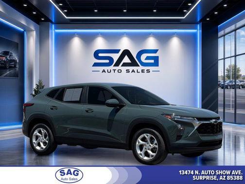Cypress Gray 2025 Chevrolet Trax LS