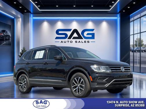 Deep Black 2021 Volkswagen Tiguan 2.0T SE
