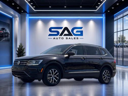 Deep Black 2021 Volkswagen Tiguan 2.0T SE