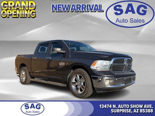 Granite Crystal Metallic Clearcoat 2017 RAM 1500 Big Horn