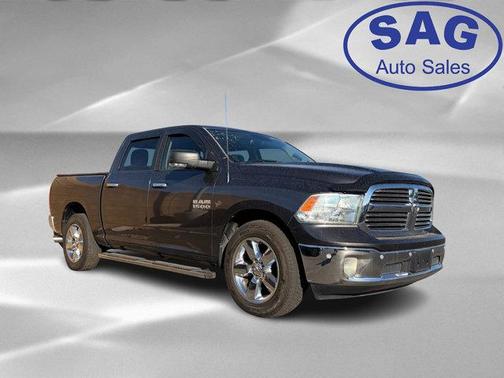 Granite Crystal Metallic Clearcoat 2017 RAM 1500 Big Horn