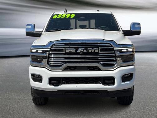 Bright White Clearcoat 2026 RAM 2500 Laramie Crew Cab 4x4 6'4' Box