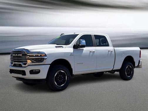 Bright White Clearcoat 2026 RAM 2500 Laramie Crew Cab 4x4 6'4' Box