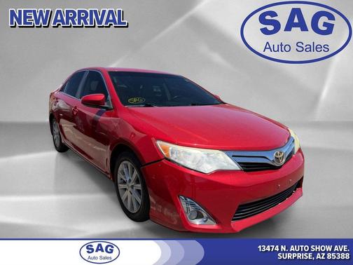 Barcelona Red Metallic 2012 Toyota Camry XLE