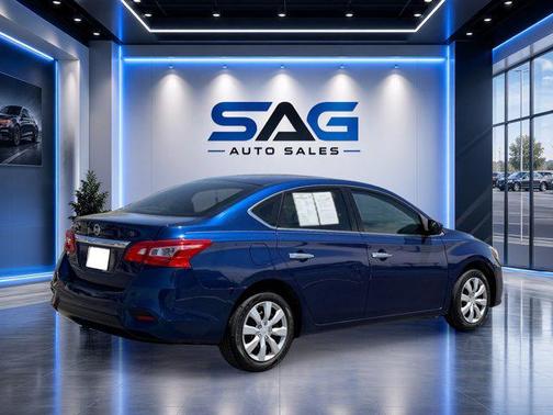 Deep Blue Pearl 2019 Nissan Sentra S