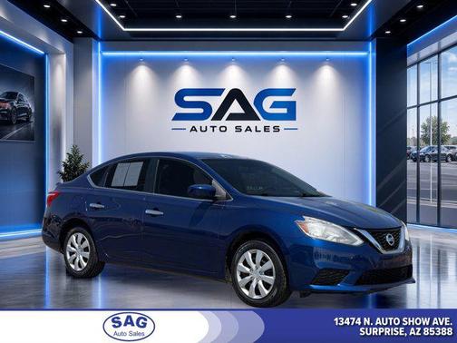 Deep Blue Pearl 2019 Nissan Sentra S