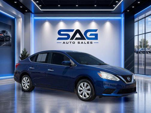 Deep Blue Pearl 2019 Nissan Sentra S