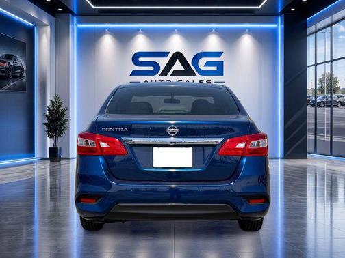 Deep Blue Pearl 2019 Nissan Sentra S