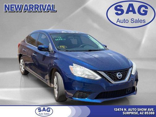 Deep Blue Pearl 2019 Nissan Sentra S
