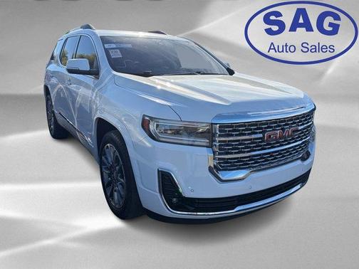 Summit White 2023 GMC Acadia Denali