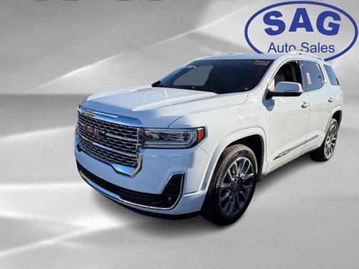 Summit White 2023 GMC Acadia Denali