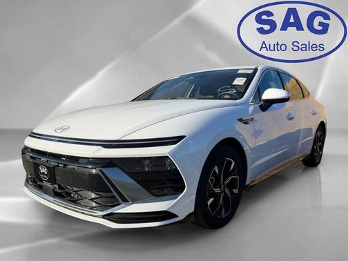 Serenity White 2025 Hyundai SONATA SEL