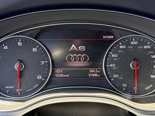 Ibis White 2016 Audi A6 3.0T Premium Plus