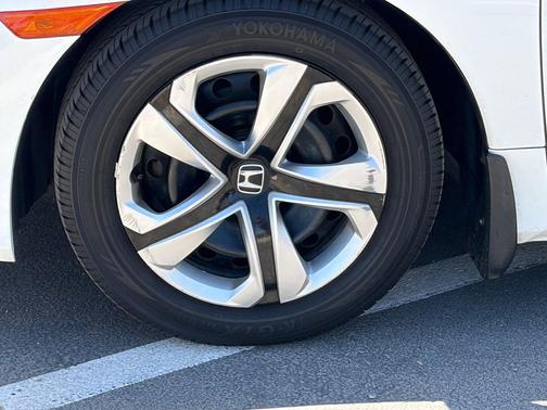 Taffeta White 2016 Honda Civic LX
