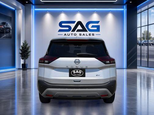 Brilliant Silver Metallic 2021 Nissan Rogue SV