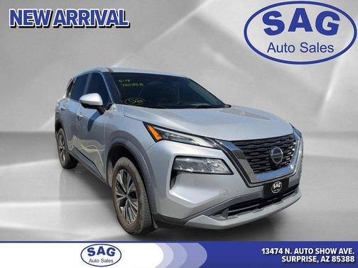 Brilliant Silver Metallic 2021 Nissan Rogue SV