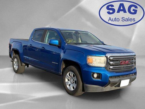 Marine Blue Metallic 2018 GMC Canyon SLE
