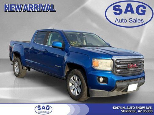 Marine Blue Metallic 2018 GMC Canyon SLE