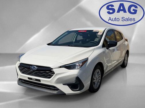 Crystal White Pearl 2024 Subaru Impreza Base