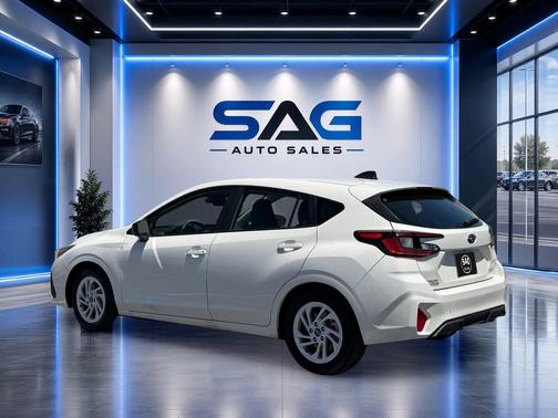 Crystal White Pearl 2024 Subaru Impreza Base