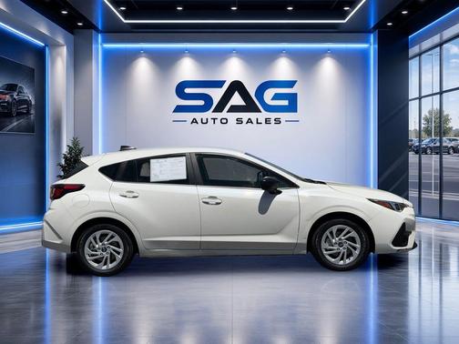 Crystal White Pearl 2024 Subaru Impreza Base