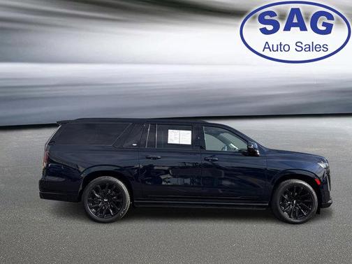 Dark Moon Blue Metallic 2023 Cadillac Escalade ESV Sport Platinum