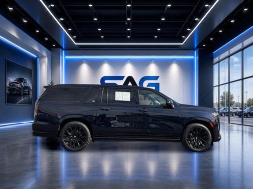 Dark Moon Blue Metallic 2023 Cadillac Escalade ESV Sport Platinum