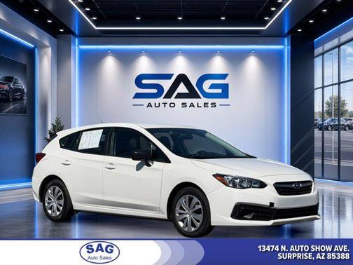 Crystal White Pearl 2023 Subaru Impreza Base