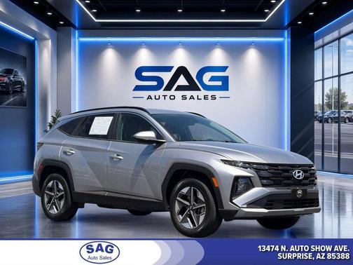 Shimmering Silver 2025 Hyundai TUCSON SEL