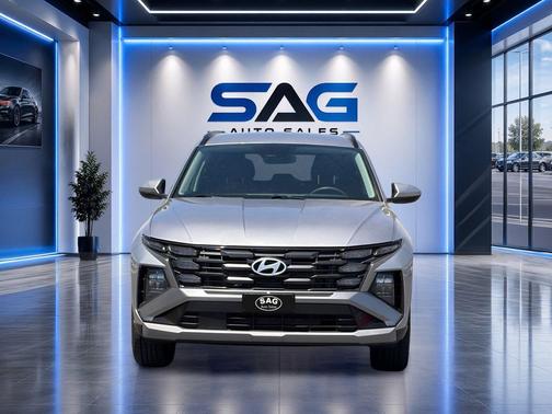 Shimmering Silver 2025 Hyundai TUCSON SEL
