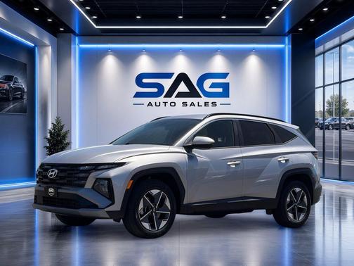 Shimmering Silver 2025 Hyundai TUCSON SEL