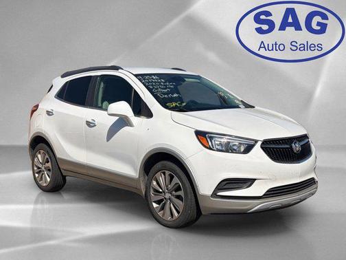 White Frost Tricoat 2020 Buick Encore Preferred