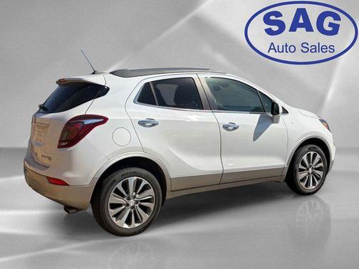 White Frost Tricoat 2020 Buick Encore Preferred