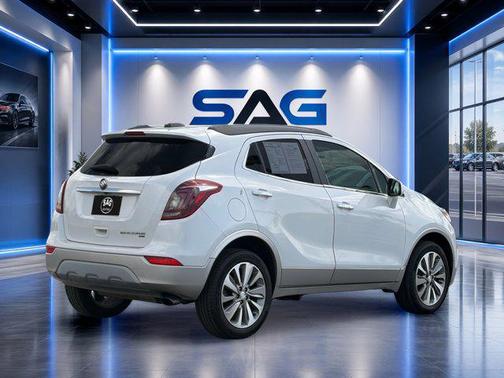 White Frost Tricoat 2020 Buick Encore Preferred