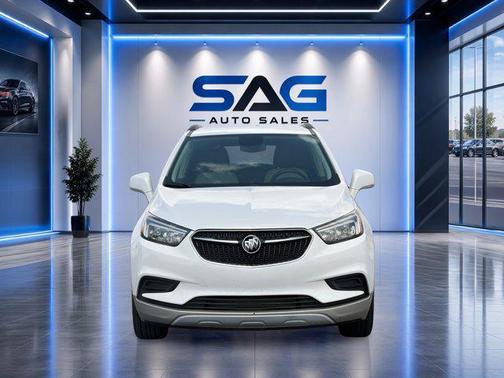 White Frost Tricoat 2020 Buick Encore Preferred