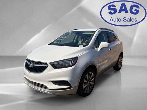 White Frost Tricoat 2020 Buick Encore Preferred