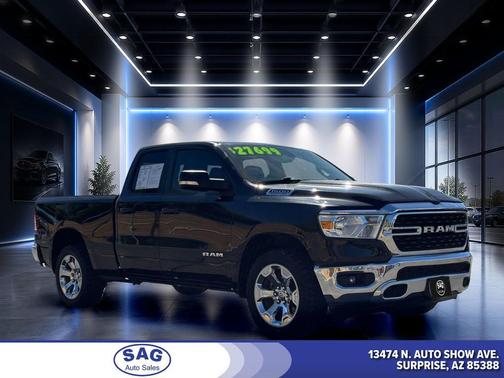 Diamond Black Crystal Pearlcoat 2022 RAM 1500 Lone Star