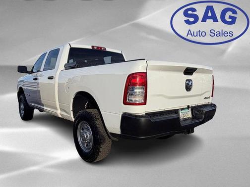 Bright White Clearcoat 2021 RAM 2500 Tradesman Crew Cab 4x4 6'4' Box