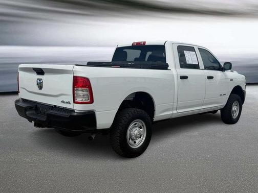 Bright White Clearcoat 2021 RAM 2500 Tradesman Crew Cab 4x4 6'4' Box