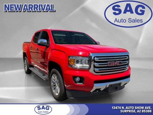 Cardinal Red 2015 GMC Canyon SLT